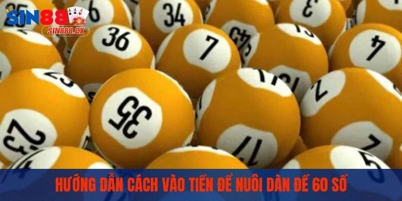 Hướng Dẫn Nuôi Dàn Đề 60 Số Bất Bại Giúp Bạn Đánh Quanh Năm 2 Hướng dẫn cách vào tiền để nuôi dàn đề 60 số