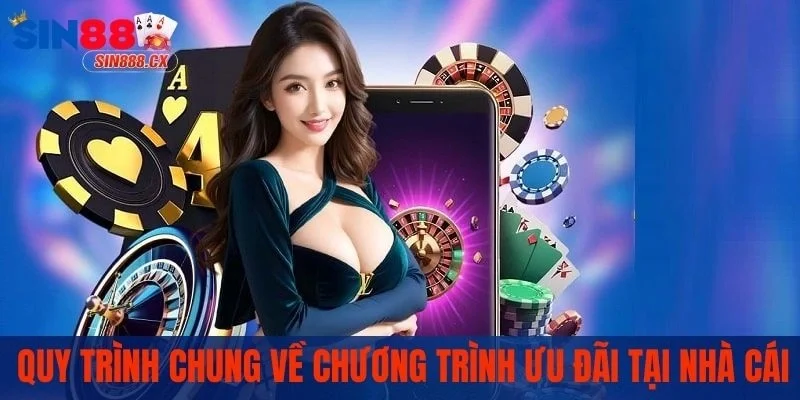 Khuyến Mãi SIN88 | Chuỗi Sự Kiện Ưu Đãi Mới Nhất 2025 4 Quy trình chung về các chương trình ưu đãi tại nhà cái