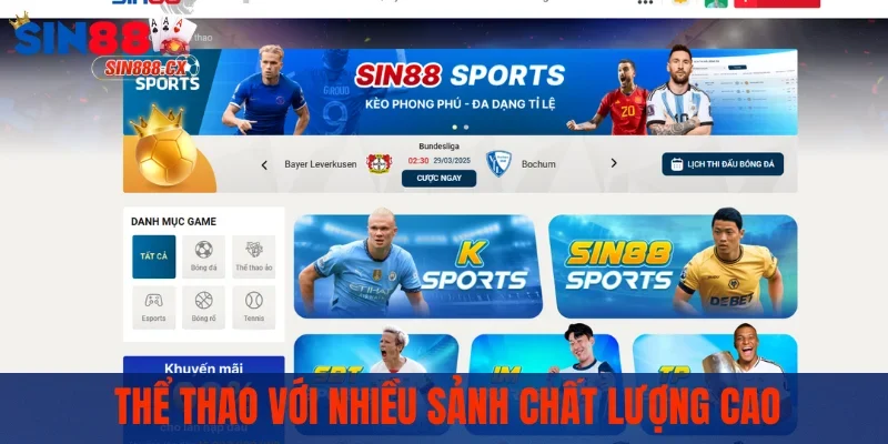 Sin88 – Nhà cái cá cược uy tín | Trải nghiệm đẳng cấp 12 Thể thao với nhiều sảnh cược thú vị, chất lượng cao